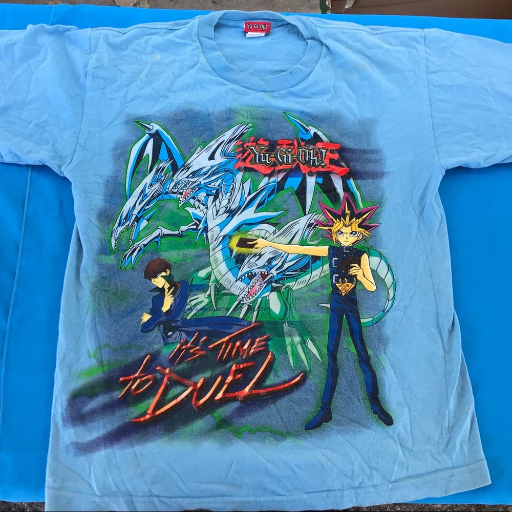 Vintage Yugioh Shirt Size Youth XLarge /Men small